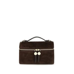Tory Burch Brown Suede Leather Women's Handbag